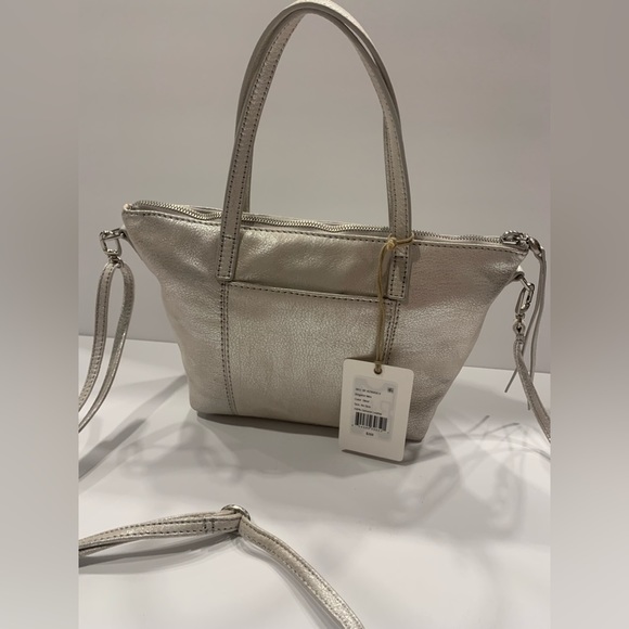 Hobo Kingston Mini Tote Bag Color Silver - Picture 3 of 12